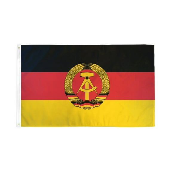 East Germany Flag 3x5ft Poly