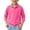 G25 Hot Pink, variant on LUGOGNE Boys Girls Collared Shirt 3/4 Sleeve Quick Dry Breathable Sports T‑Shirts Kids Casual Back to School Tops