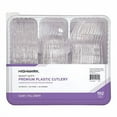 thumbnail image 2 of Highmark® Heavy-Duty Plastic Cutlery, Clear, Pack Of 192 Utensils, 2 of 2