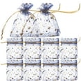 thumbnail image 3 of FELTECHELECTR 100 bolsas de organza con cordón, bolsas de regalo, bolsas de joyería, bolsas de recuerdo de boda, bolsas de organza para joyería, 3 of 3