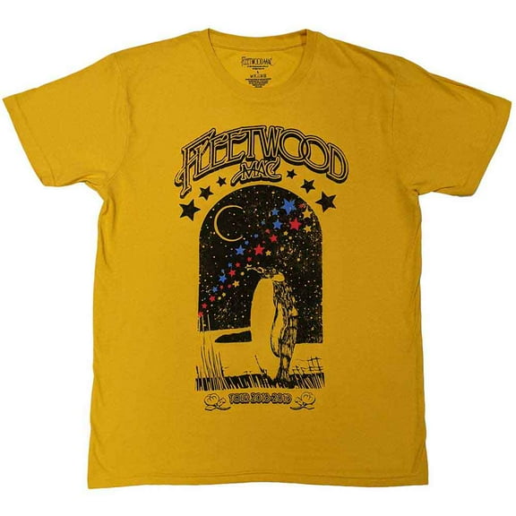 Fleetwood Mac Unisex T-Shirt: Tour 2018 - 2019 Penguin (X-Large)
