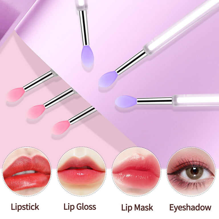 Silicone Brushes Brushes Silicone Lipstick Applicator Lip Makeup Brush Set
