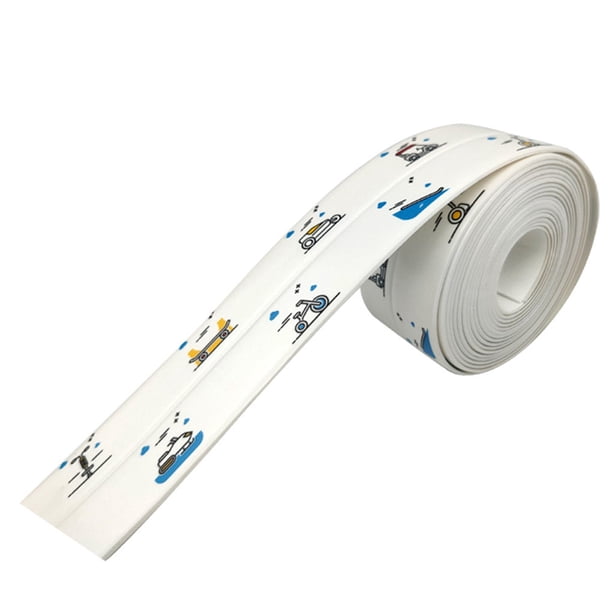 Tira de sellado de pared acrílica Cinta de sellado adhesiva impermeable Cinta de reparación de inodoros de baño, Tipo 9 Scienceny HA7326-09B