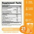 thumbnail image 2 of TransformHQ Bubble Boost Fizzy Energy Drink Mix (Orange Soda Flavored) 21 Packets - 120mg Caffeine Per Packet, 2 of 5