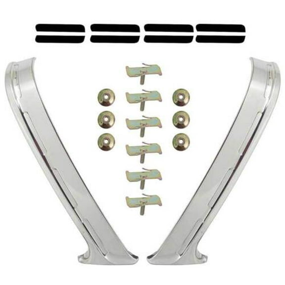 OER Upper Paint Divider Molding Set For 1955 Chevy 150/210 2 and 4 Door