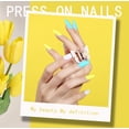 thumbnail image 2 of Press on Nails FANDAMEI Almond Matte, 24 colores, 576 unidades, 2 of 8