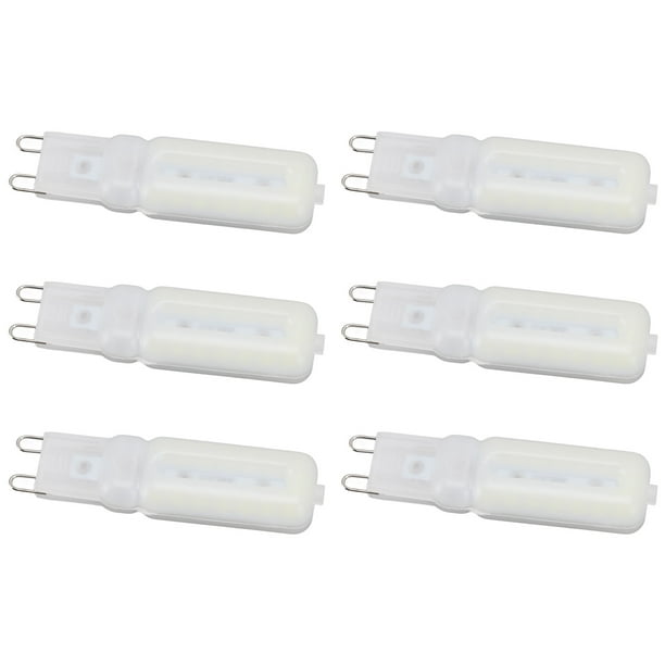 Bombilla De Mesa G9, Protección Ocular Regulable, 32 LED, 7W, Bombillas Pequeñas Para Lámpara De Techo, 6 Uds.
