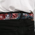 thumbnail image 4 of DC Comics Belt, Seatbelt Buckle Belt, Suicide Squad Villains Group Reds, 34 to 52 Inches, 4 of 9