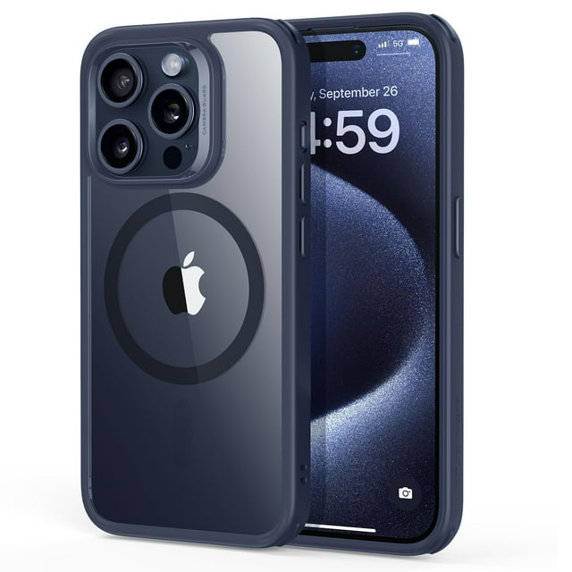 Funda de teléfono ESR para iPhone 15 Pro con MagSafe de grado militar