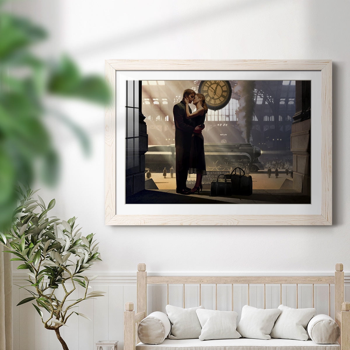 Au Revoir-Premium Framed Print - Ready to Hang