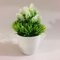 thumbnail image 2 of Simulation Plant en Pot Podocarpus Pin Petit Bonsaï Faux Jardin de Fleurs Décor, 2 of 8