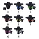 thumbnail image 3 of Eigraketly Guardabarros delantero/trasero para bicicleta, guardabarros de fibra de carbono, accesorios para bicicleta de montaña y carretera Ciclismo violeta Eigraketly  CZ9463-07, 3 of 6