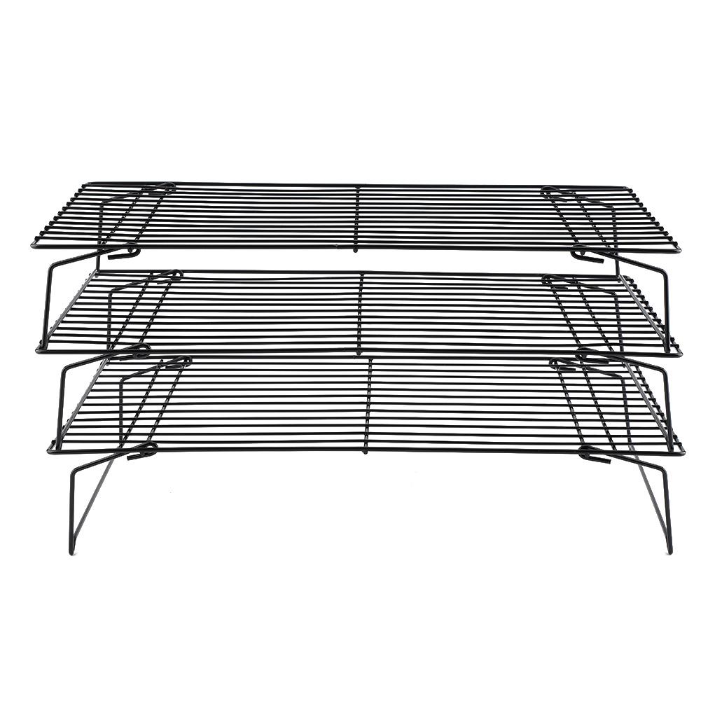 Tebru Baking Cooling Tray,3Tier Folding Cooling Rack Baking Cake