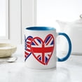 thumbnail image 6 of CafePress - American Flag/Union Jack Flag Mugs - 11 oz Ceramic Mug - Novelty Coffee Tea Cup, 6 of 6