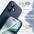 thumbnail image 5 of JETech Magnetic Silicone Case for iPhone 17 6.3-Inch, Compatible with MagSafe, Silky Soft Touch (Navy Blue), 5 of 6