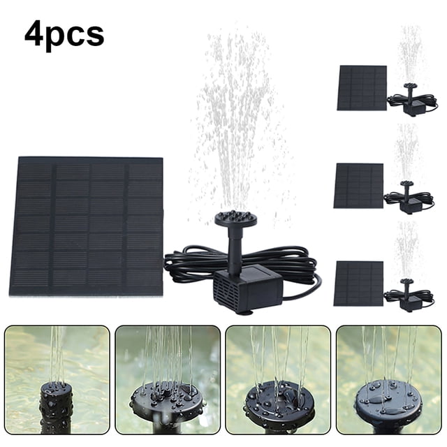 Solar Rium Wave Maker Reemplazable Con 6 Boquillas Portátil para Jardín Exterior Aqua