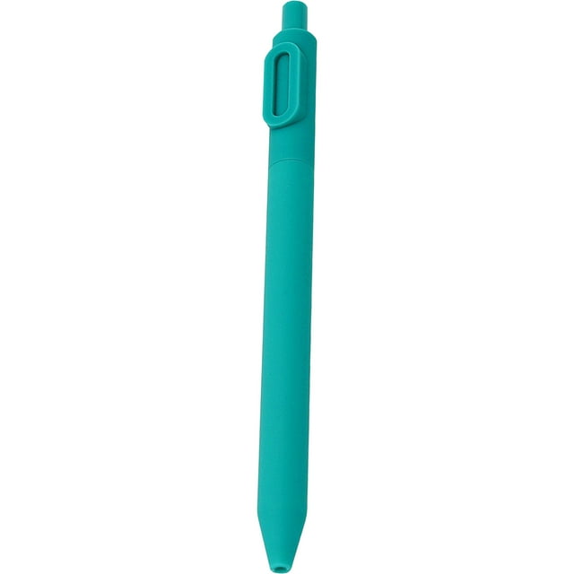 O Alphabet Letter Pen O With 0.5Mm Black Ink Core For Students School Supplies Writing Tool Large Capacity Smooth Writing Lightweight Plastic Barrel Kids Learning Educational Tool
