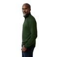thumbnail image 5 of Chaps Men's & Big Men's Quarter Zip Mock Neck Extra Soft Sweater, 5 of 7