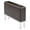 Espresso, variant on Scranton & Co Center Console with Charging Station in Espresso Faux Leather