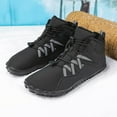 thumbnail image 6 of Npasoilc Snow Boots for men,Winter Boots with Lace Up,Ankle Boots and Fluff Boots With Fleece,Fur Lined Short Boots, 6 of 9