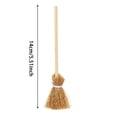thumbnail image 2 of 30 PCS Halloween Witch Mini Broom Prop, Dollhouse Accessories, 5.51 Inch 1/12 Scale Halloween Witch Mini Broom Prop for Dollhouse, Miniature Straw Craft Decoration for Costume Party Witches Accessory, 2 of 5