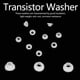 thumbnail image 5 of Arandela De Transistor, Arandelas De Buje Espaciadoras De Plástico Aisladas, Larga Vida útil, Aislamiento Térmico, Tubos De Alimentación De Cristal, 100 Uds., 5 of 7