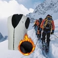 thumbnail image 2 of USB Heating Electric Heating Thermostatic Heating Clothing Heating Heating Cotton-padded Jacket Grizzle Single Control 5 Zones Heating, 2 of 4