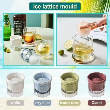 

WNG Ice Ball Ice Tray with Lid Silicone Mold Frozen Ice Tray Silicone Maker