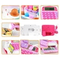 thumbnail image 3 of , de Simución, Hedería, Juguete Calcudora, Escáner, de Crédito, Coda de Juguete, de Dinero, Regalos CUTICAT Juego de caja registradora, 3 of 7