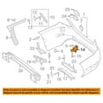 thumbnail image 3 of For 15-18 Benz C-Class Rear Bumper Cover Inner Retainer Mount Bracket Left Side, 3 of 5
