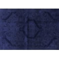 thumbnail image 1 of Ahgly Company Indoor Rectangle Oriental Blue Modern Area Rugs, 4' x 6', 1 of 4