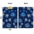 thumbnail image 5 of FORMRS Acrylic Clipboard with Low Profile Clip Standard A4 Letter Size, 12.5" x 9", Fireworks Pattern, 5 of 8