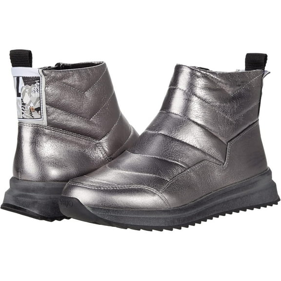 Franco Sarto Women's Alps Ankle Boots Silver 6M