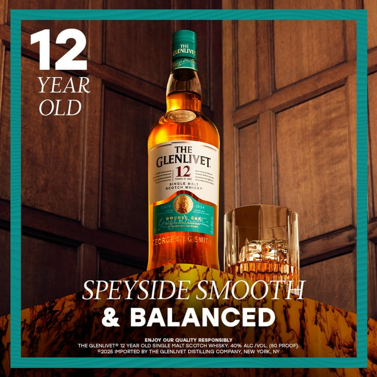 Glenfiddich & The Glenlivet 12 セット Glenfiddich 12-year-old vs Glenlivet 12-year-old – Two Drams