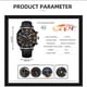 thumbnail image 3 of Reloj de Pulsera Para Hombre, Original A Estrenar Correa Metalica Hombre, Moderno, Casual, Deportivo Reloj de Pulsera,Reloj Digital Multifuncional para Hombres, Deportes, Correr E,PU, 3 of 8
