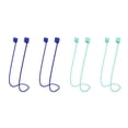 thumbnail image 1 of 4pcs auricular bluetooth silicona cuerda anti-perdida-2 azul oscuro + 2 azul cielo MFZFUKR CPB-DE-WX611-5, 1 of 5