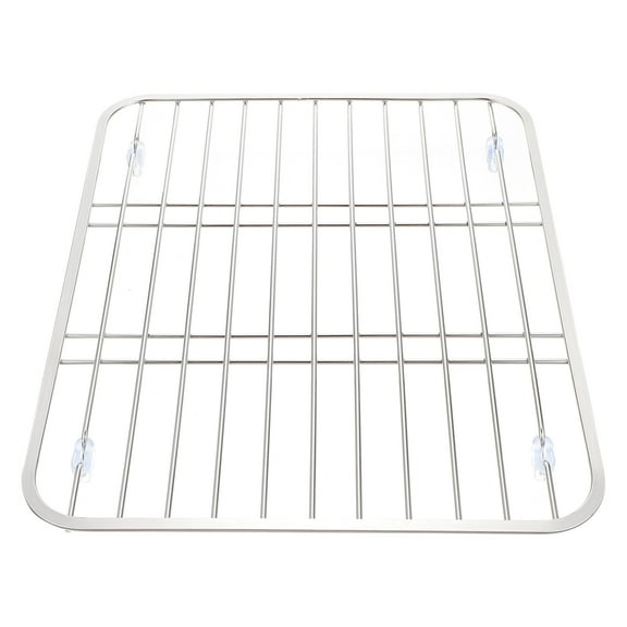 Tableware Draining Rack Dish Drainer Steel over The Sink Drying Tray Dishes 304 Stainless
