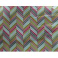 thumbnail image 4 of oneOone Georgette Viscose Fabric Herringbone Geometric Print Fabric BTY 42 Inch Wide, 4 of 4