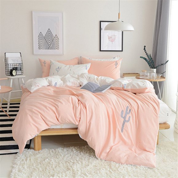 Peach Comforter Sets Queen