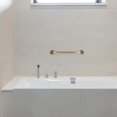 thumbnail image 4 of PAMINGONO Golden Copper Shower Grab Handle for Seniors Safe Bathroom Support with Strong Bearing, 4 of 7