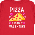 thumbnail image 4 of Inktastic Pizza is My Valentine with Hearts Boys or Girls Long Sleeve Toddler T-Shirt, 4 of 5