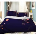 thumbnail image 1 of 3D Abstract Geometry Hexagon Quilt Cover Set Bedding Set Duvet Cover, 1 of 3