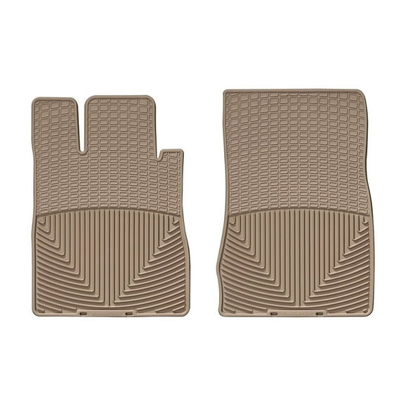 WeatherTech All-Weather Floor Mats compatible with Mercedes CL 55 AMG, CL 65 AMG, CL-Class, 300E, 300SL, 500SL - 1st Row (Driver & Passenger), Tan