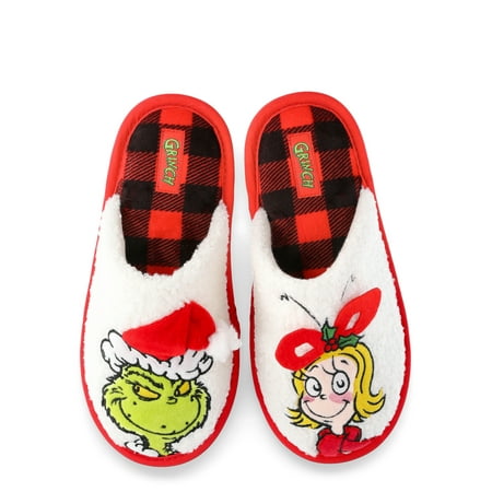 Grinch Family Scuff Slippers, Sizes Kid to Adult