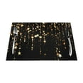 thumbnail image 1 of XMXY Woven Placemats Set of 6 PCS, Stars Decoration Table Mats Washable Heat Resistant Placemats, 1 of 6
