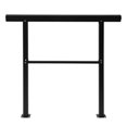 thumbnail image 3 of Autrinix Stair Handrail for Safety with Adjustable 0-45° Tilt, Zinc Steel, Black, Ideal for Outdoor Steps, Stairs, and Porches, Supports up to 331lbs, 3 of 11