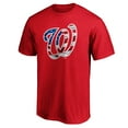thumbnail image 2 of Men's Red Washington Nationals Banner Wave T-Shirt, 2 of 3