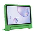 thumbnail image 4 of For Samsung Galaxy Tab A7 Case 10.4" SM-T500/T505, Lightweight Kids Shockproof EVA Full Body Rugged Protective Convertible Handle Stand Cover, Green, 4 of 7