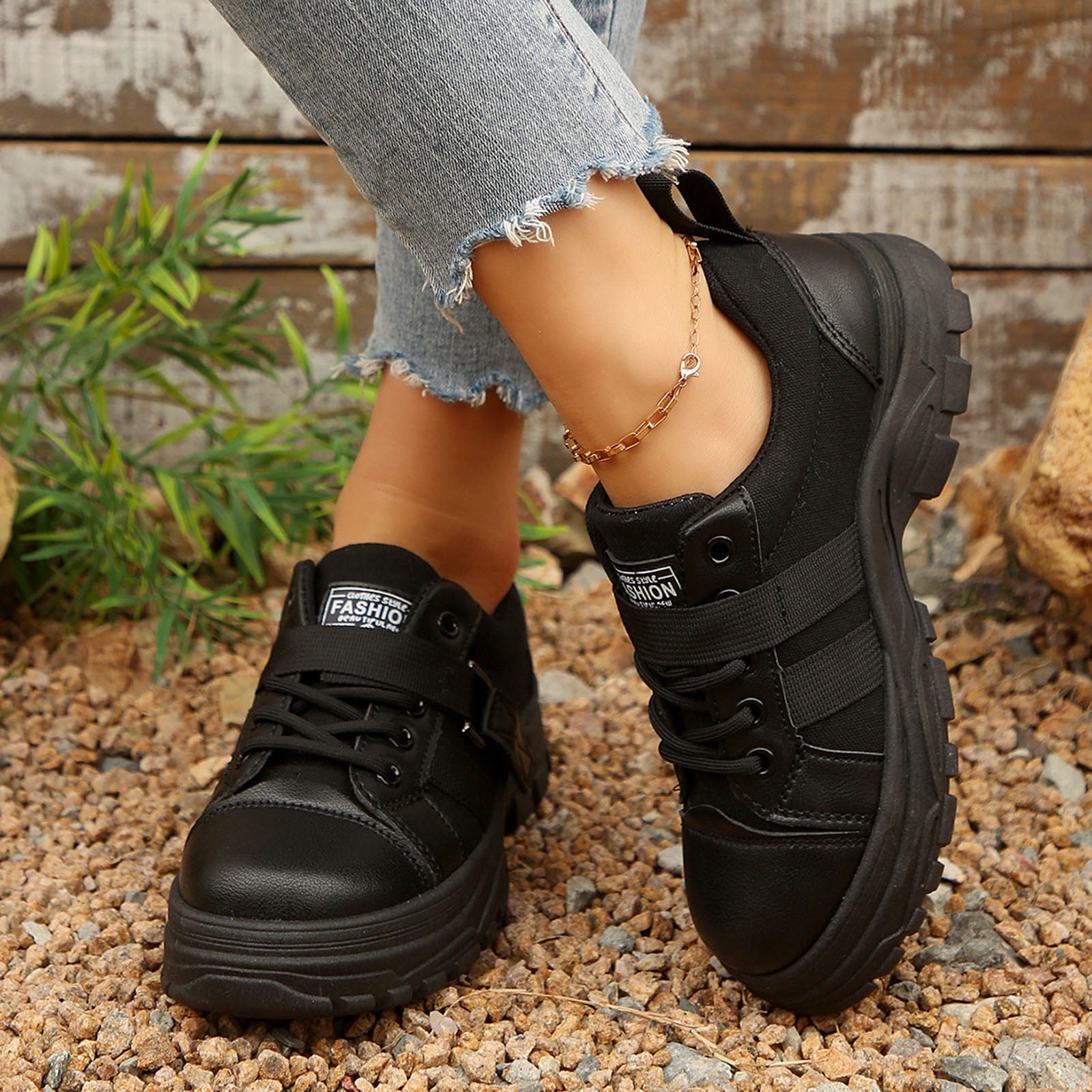 Garçons et Filles Printemps Été et Automne Maille Respirante Boucle Rotative Lacets de Chaussures Réglables Moyen et Grand Chaussures de Sport Décontractées pour Enfants Chaussures de Randonnée Taille