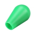 thumbnail image 3 of Cabeza de mango de bola de joystick ovalada elíptica tipo americano para reemplazo de piezas de juego arcade DIY verde, 3 of 3